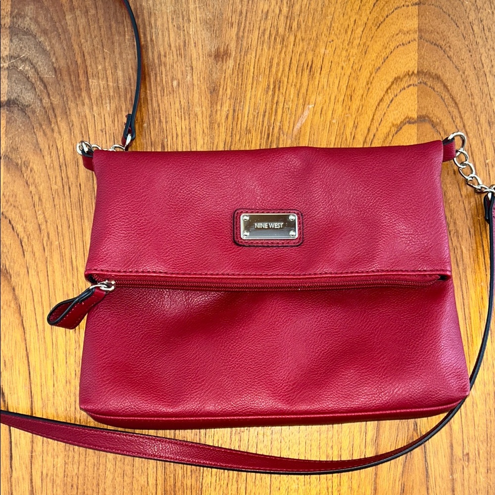 Red Nine West crossbody bag